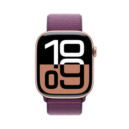Apple Watch Series 10 [GPS 46mm] Smartwatch with Jet Black Aluminium Case with Black Sport Band. Fitness Tracker, ECG App, Always-On Retina Display, Water-Resistant