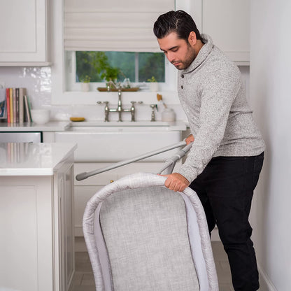 HALO BassiNest Swivel Sleeper - Essentia Series, Nautical Net