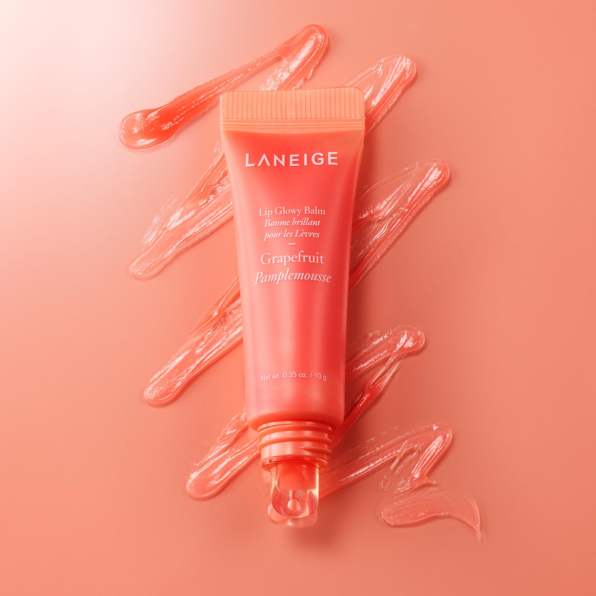 LANEIGE Lip Glowy Balm Hydrate, Glossy, Lightweight, Moisturize &amp; Tint with Shea Butter
