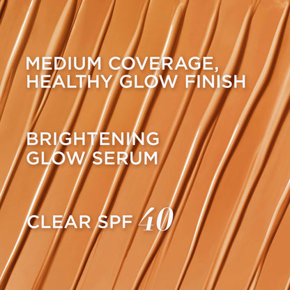 IT Cosmetics CC+ Nude Glow Lightweight Foundation + Glow Serum with SPF 40 - With Niacinamide, Hyaluronic Acid &amp; Green Tea Extract - 1.08 fl oz