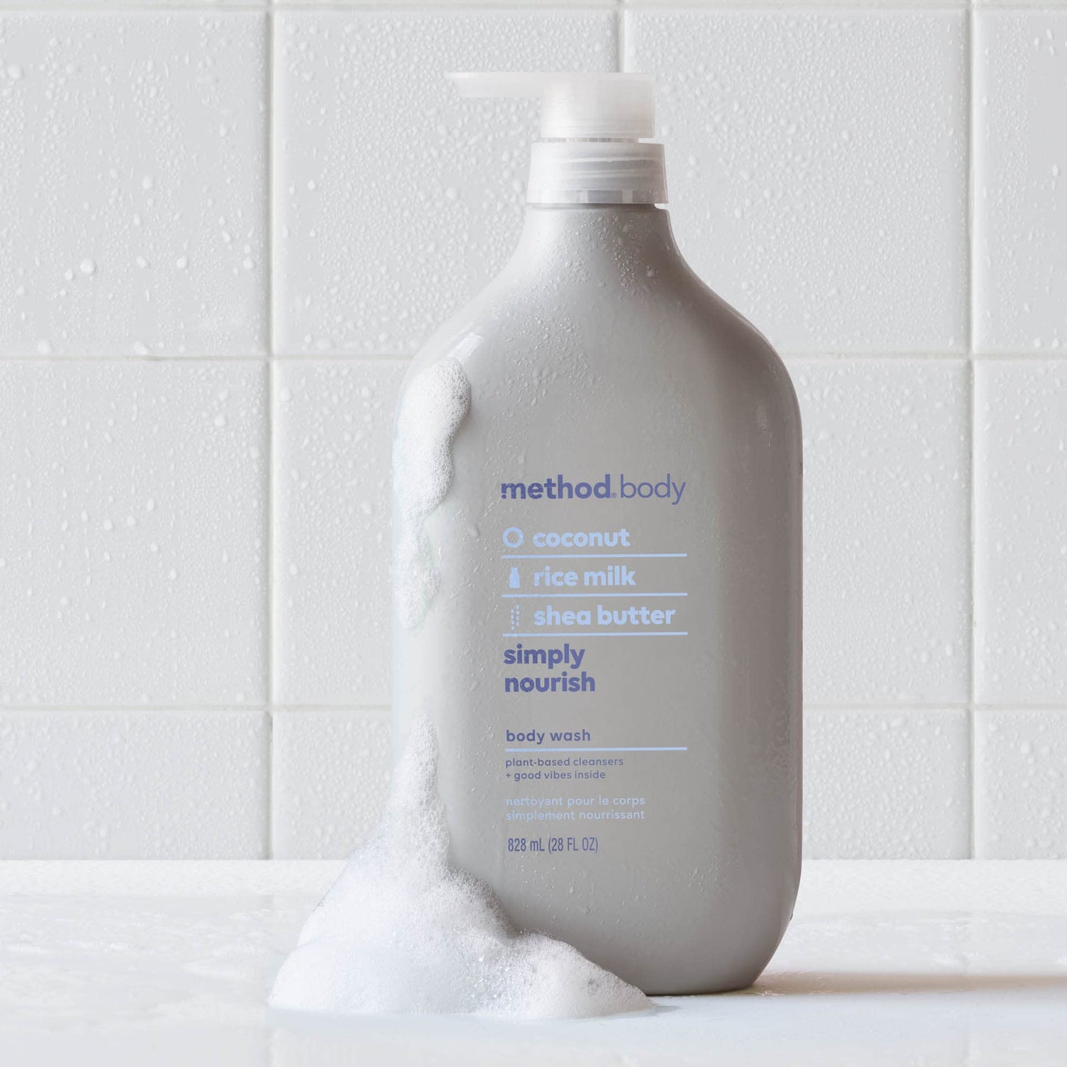 Method Men Body Wash, Glacier + Granite, Paraben and Phthalate Free, 28 FL Oz (Pack of 1)