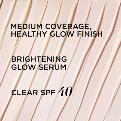IT Cosmetics CC+ Nude Glow Lightweight Foundation + Glow Serum with SPF 40 - With Niacinamide, Hyaluronic Acid &amp; Green Tea Extract - 1.08 fl oz