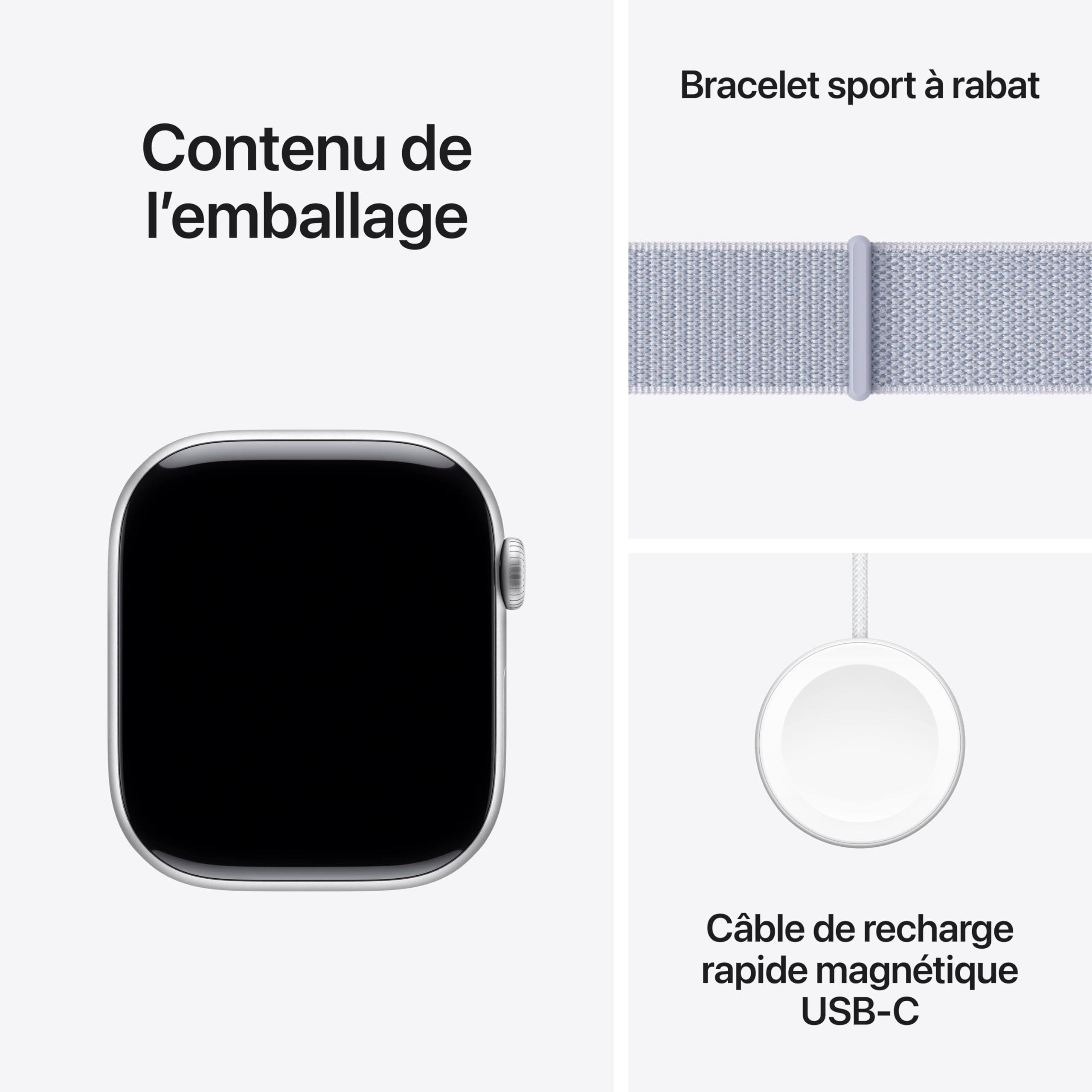 Apple Watch Series 10 [GPS 46mm] Smartwatch with Jet Black Aluminium Case with Black Sport Band. Fitness Tracker, ECG App, Always-On Retina Display, Water-Resistant