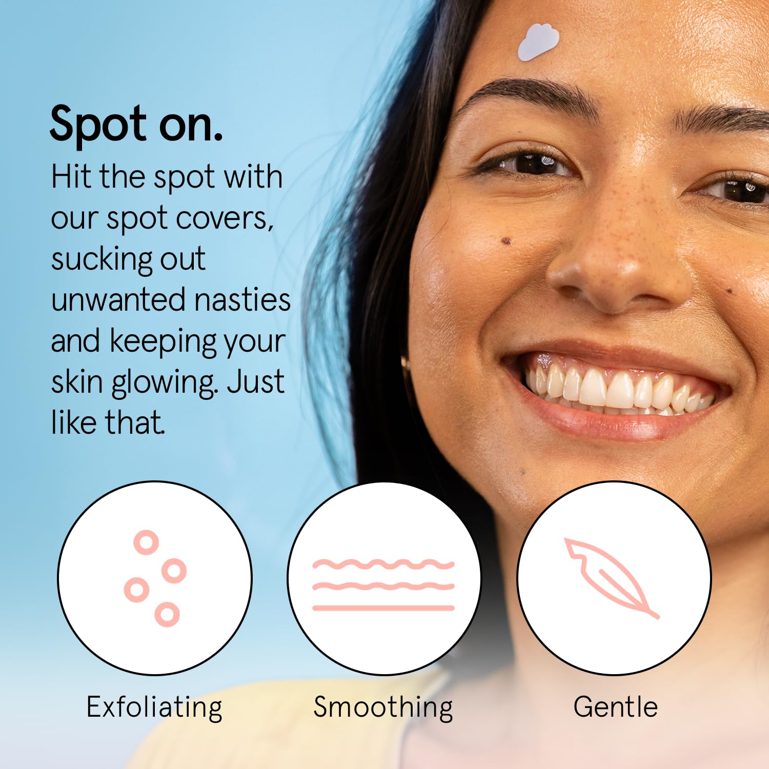 grace &amp; stella Pimple Patches For Face (Round, 36 Count) - Hydrocolloid Acne Patches for Face - Dermatologist Tested, Vegan, Cruelty-Free