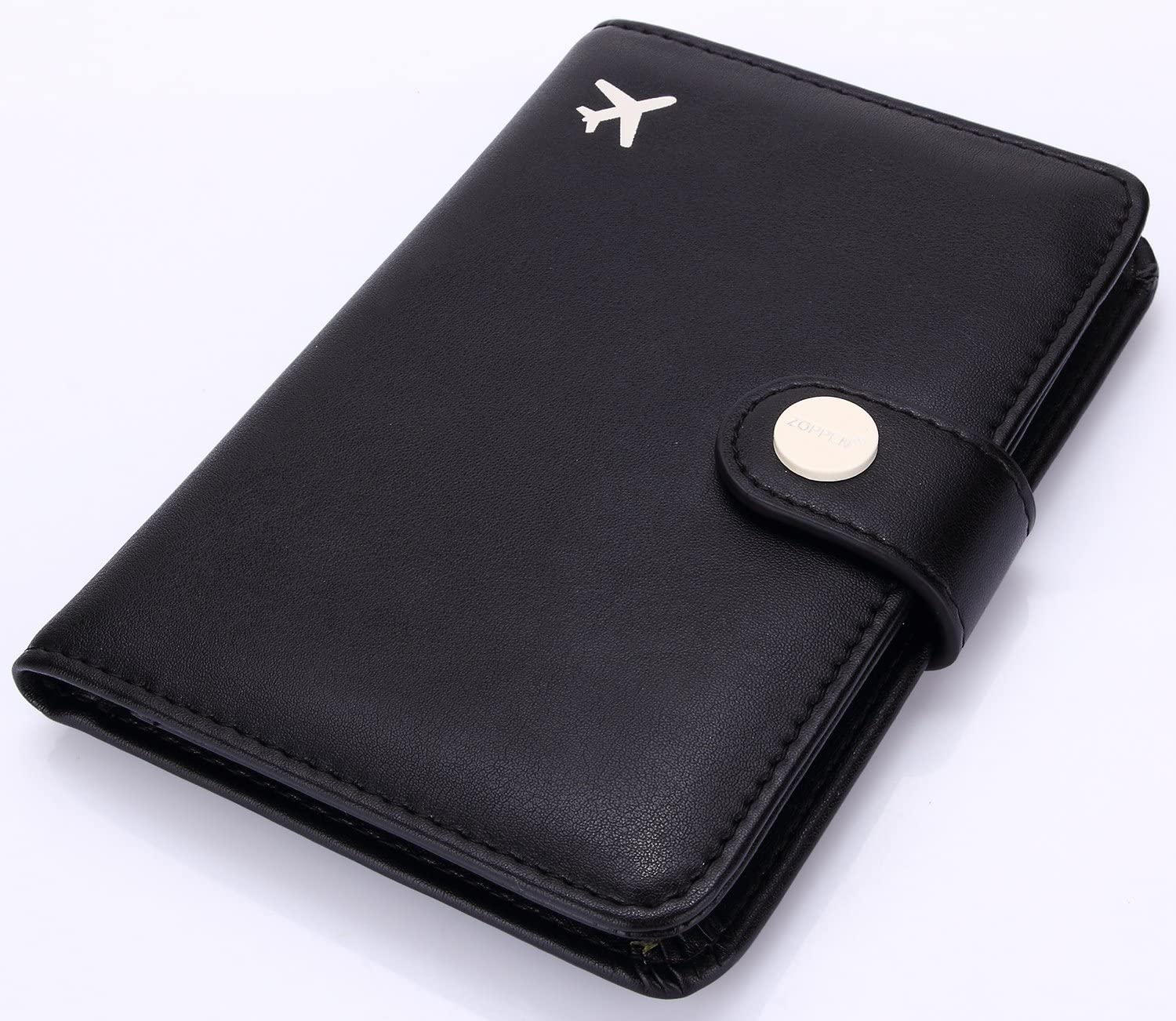 Zoppen RFID Blocking Travel Passport Holder Cadanian Passport Cover Slim Id Card Case (