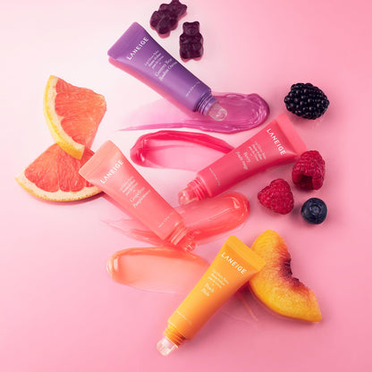 LANEIGE Lip Glowy Balm Hydrate, Glossy, Lightweight, Moisturize &amp; Tint with Shea Butter