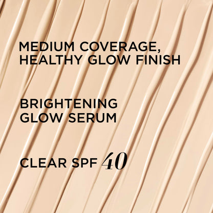 IT Cosmetics CC+ Nude Glow Lightweight Foundation + Glow Serum with SPF 40 - With Niacinamide, Hyaluronic Acid &amp; Green Tea Extract - 1.08 fl oz