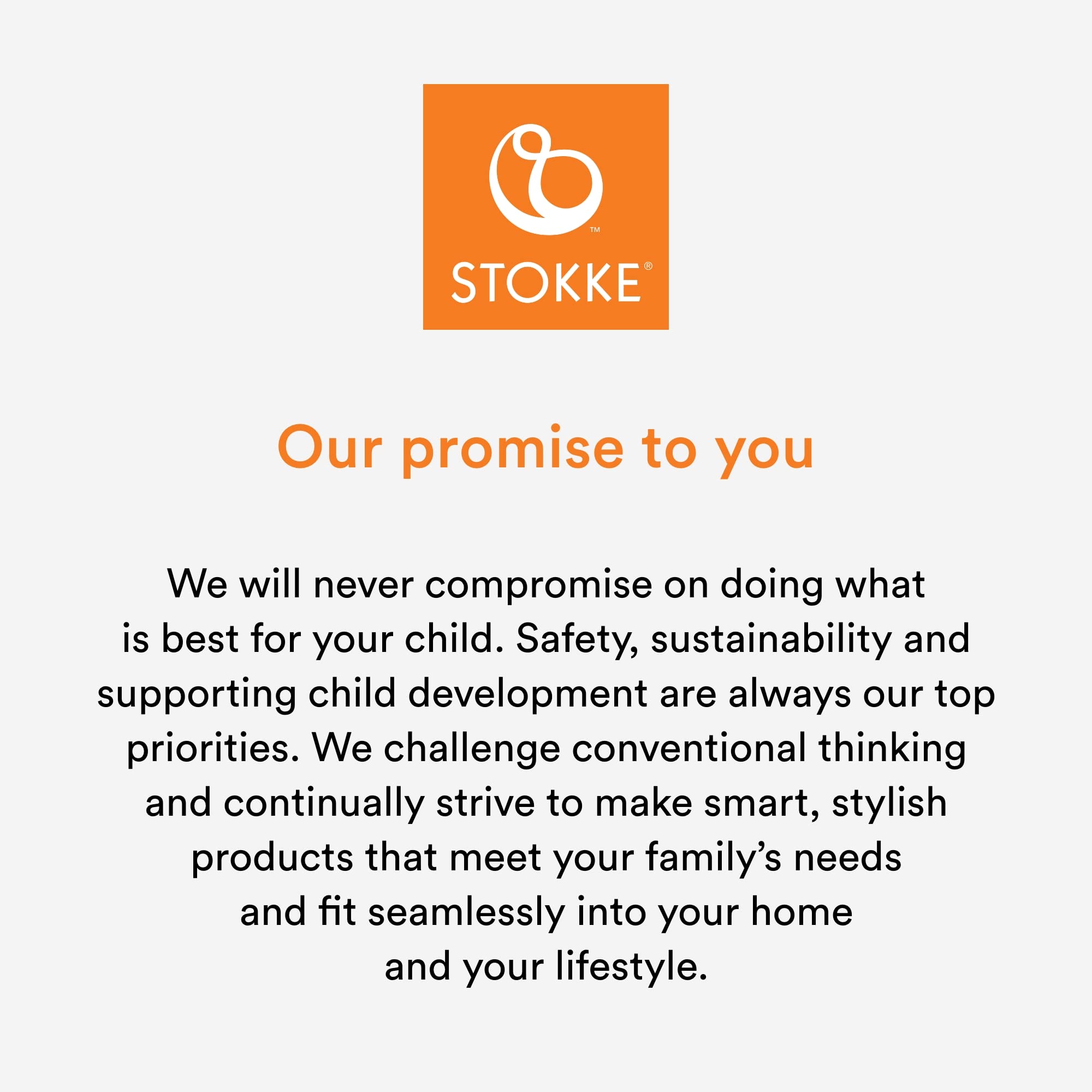 Stokke Clikk High Chair, Fjord Blue - All-In-One High Chair with Tray + Harness - Light, Durable &amp; Travel Friendly - Ergonomic with Adjustable Features - Best for 6-36 Months or Up to 33 lbs
