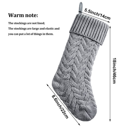 Knit Christmas Stockings Xmas