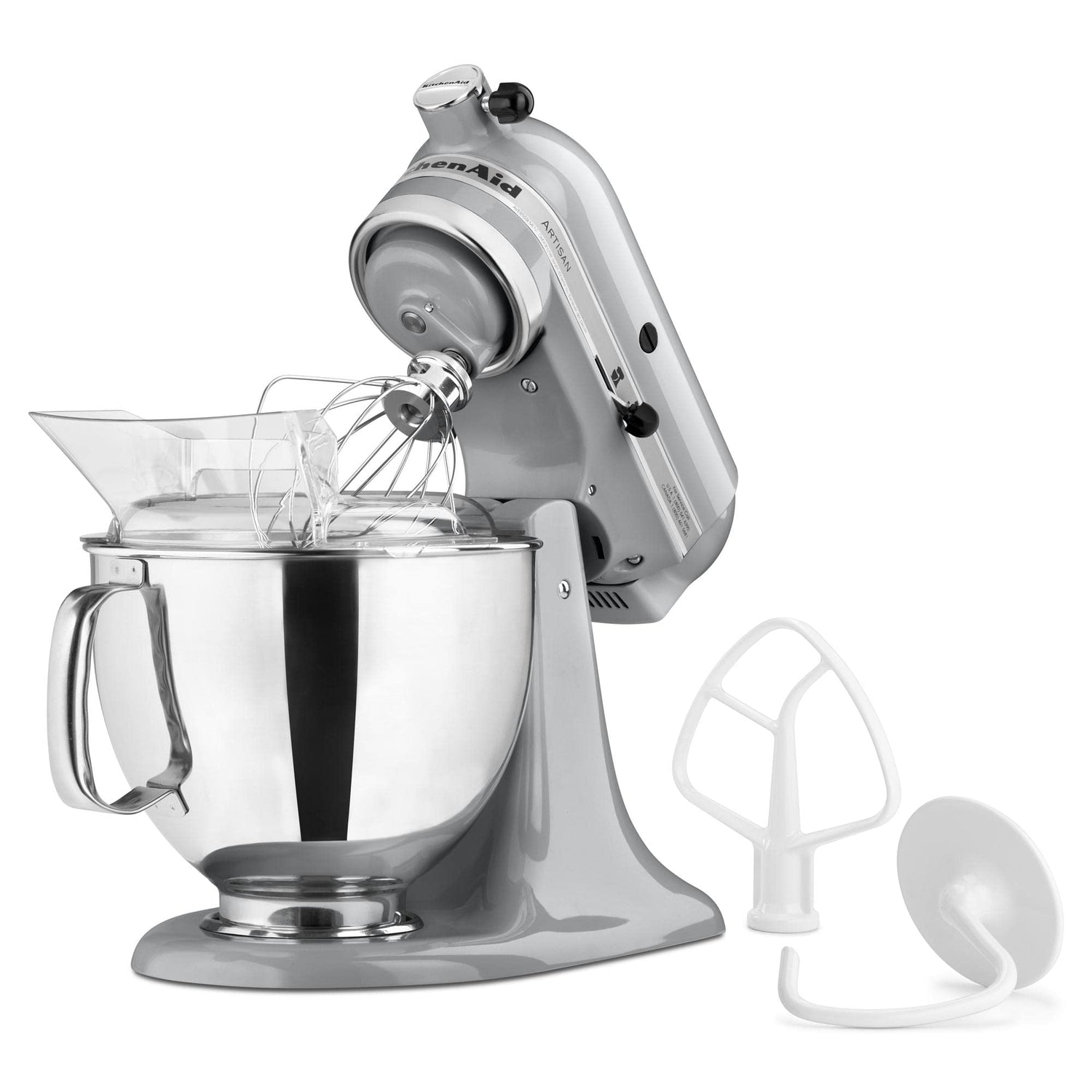 KitchenAid Artisan Series 5-Quart Tilt-Head Stand Mixer, Almond Cream, KSM150PSAC