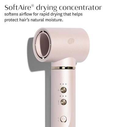 T3 Aire 360 Air Styler Blowout Kit with Ceramic Curling Attachments, Oval Brush &amp; Drying Concentrator | Fast, Healthy Blowouts and Long-Lasting Curls| For All Hair Types