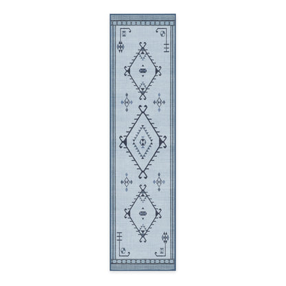 RUGGABLE Damali Runner Rug - Perfect Boho Washable Rug for Entryway Hallway Kitchen - Pet &amp; Child Friendly - Non-Toxic - Stain &amp; Water Resistant - Black &amp; White 2.5&