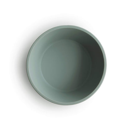 mushie Silicone Suction Bowl | BPA-Free Non-Slip Design (Ivory)
