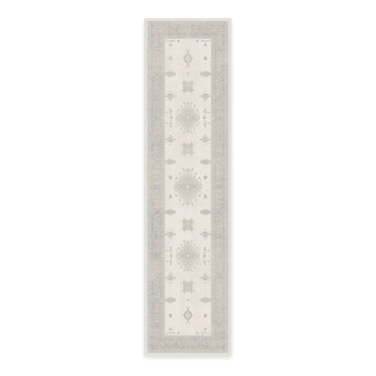 RUGGABLE – Verena Dark Wood – Machine Washable Runner Rug – Pet &amp; Child Friendly – Stain &amp; Water Resistant – Non-Slip – 2.5&