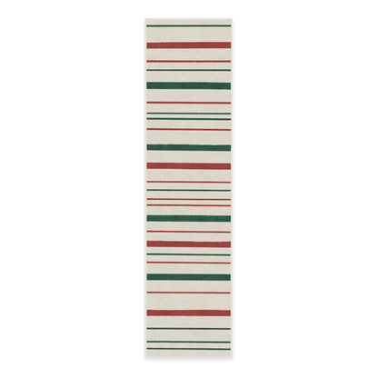 RUGGABLE Winter Plaid Washable Rug - Perfect Holiday Area Rug for Living Room Bedroom Kitchen - Pet &amp; Child Friendly - Stain &amp; Water Resistant - Dress Stewart Tartan Plaid 3&