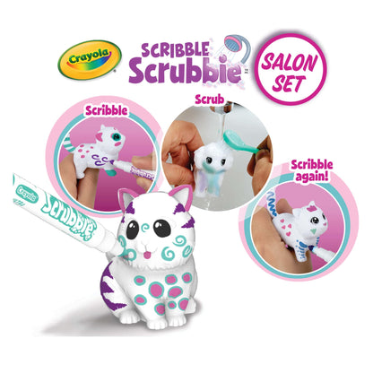 Crayola Scribble Scrubbie Peculiar Pets Tub Playset, Creative Toys