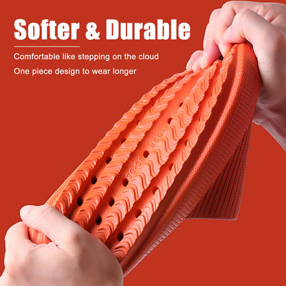 rosyclo Cloud Slippers for Women and Men, Pillow House Slippers Shower Shoes Indoor Slides Bathroom Sandals, Ultimate Comfort, Lightweight, Thick Sole, Non-Slip, Easy to Clean