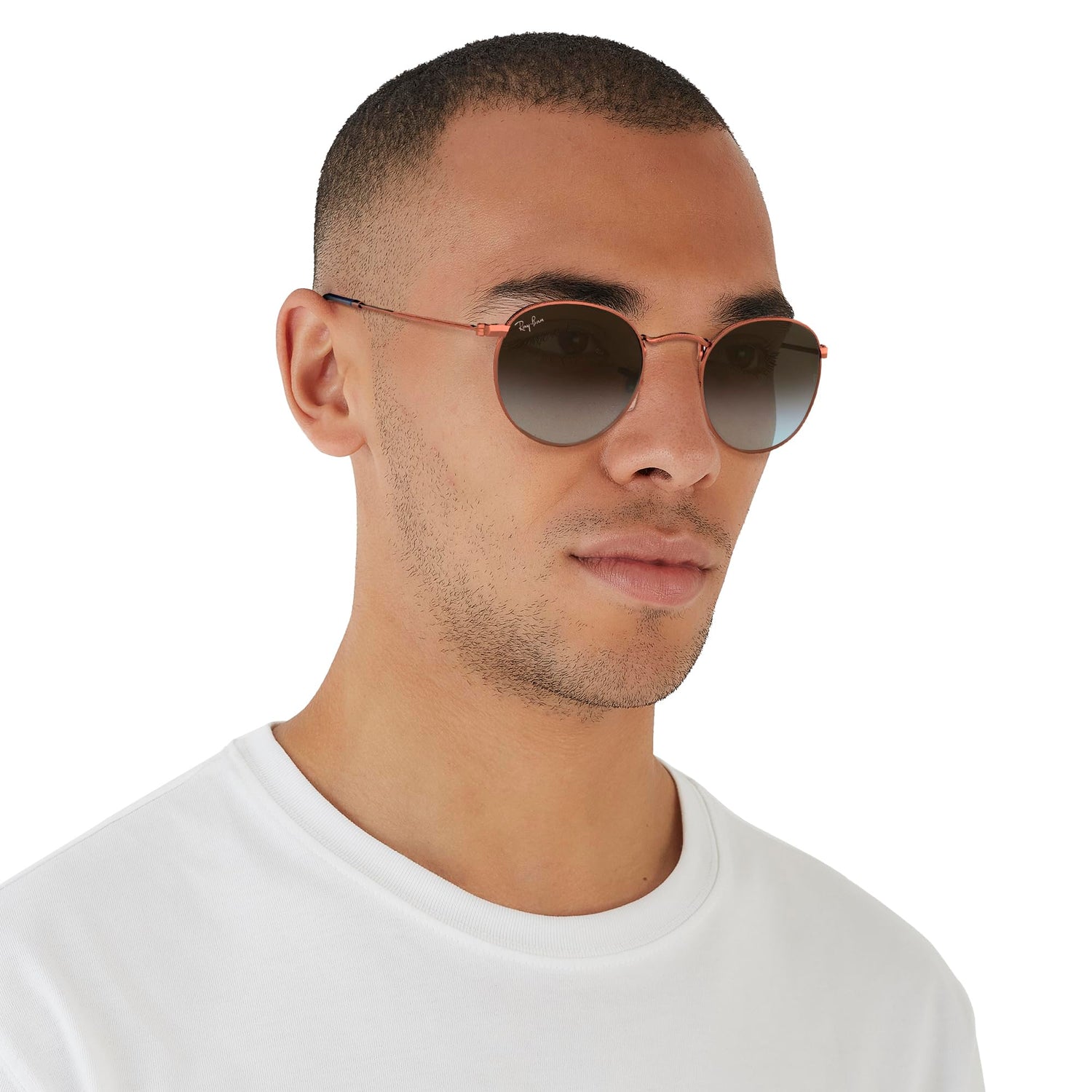Ray-Ban RB3447 Round Metal Sunglasses