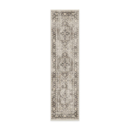 RUGGABLE Kamran Washable Rug - Perfect Vintage Area Rug for Living Room Bedroom Kitchen - Pet &amp; Child Friendly - Stain &amp; Water Resistant - Hazel 5&