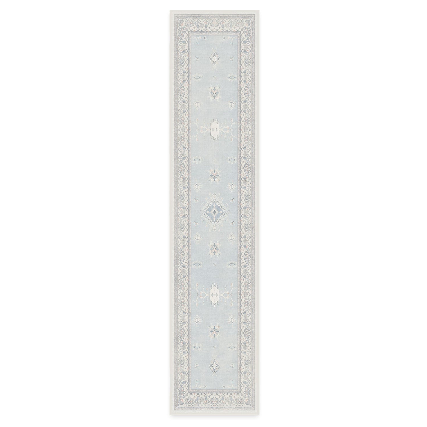 RUGGABLE – Verena Dark Wood – Machine Washable Runner Rug – Pet &amp; Child Friendly – Stain &amp; Water Resistant – Non-Slip – 2.5&