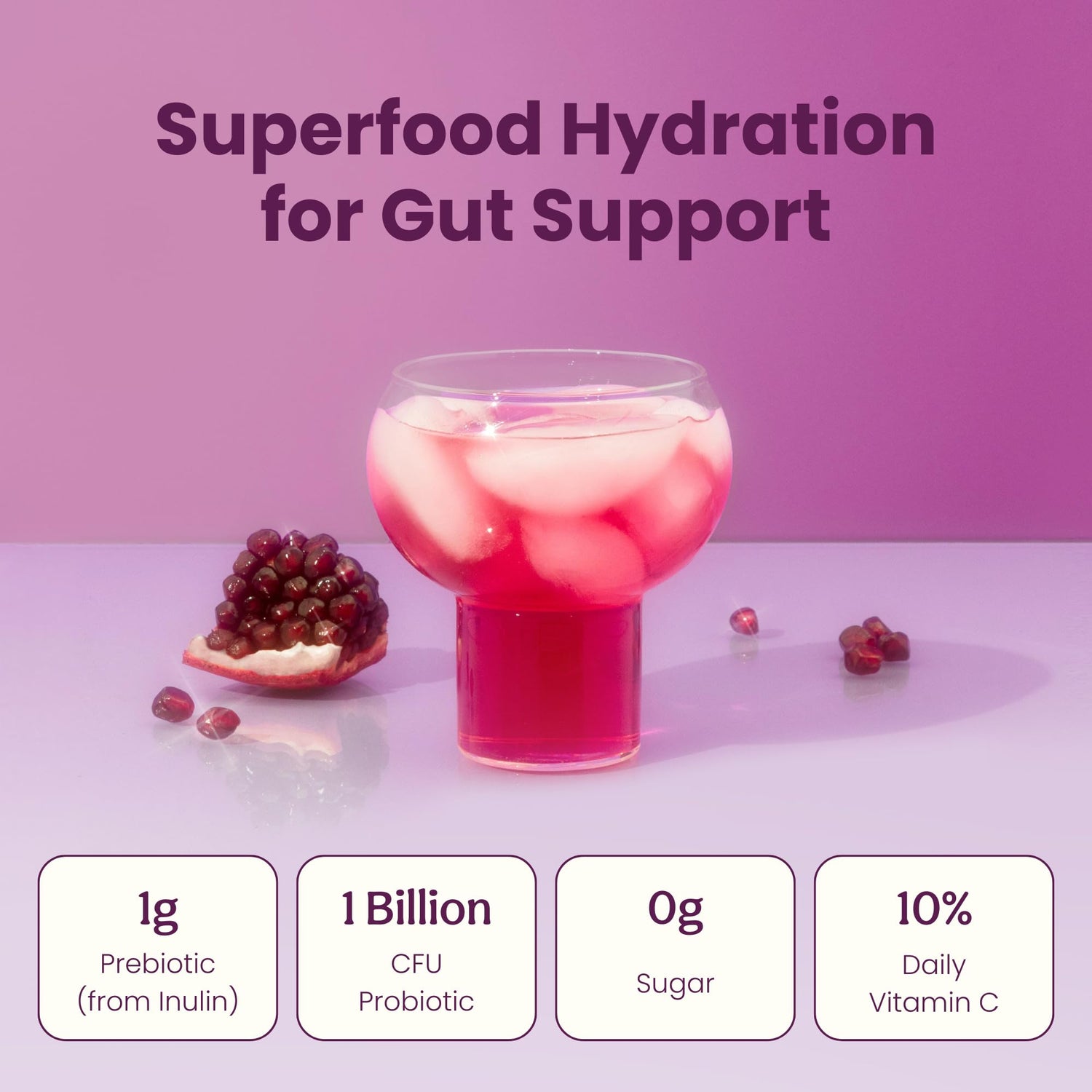 Blume SuperBelly Gut Health Hydration Packets, Sugar-Free, with Prebiotics, Probiotics, Apple Cider Vinegar, and Electrolytes, Strawberry Hibiscus, 15 Sticks