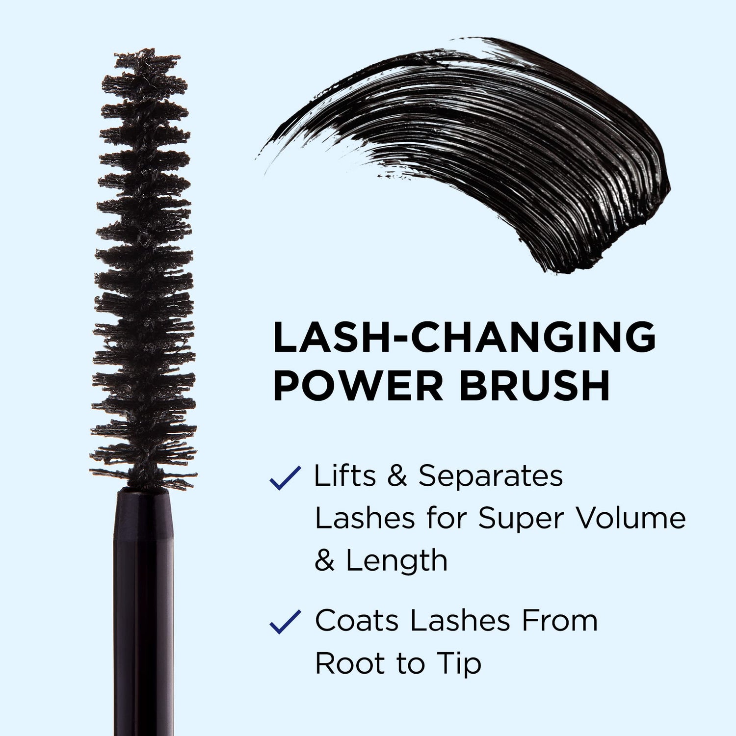 IT Cosmetics Superhero Volumizing Waterproof Mascara – 24HR Wear – Resists Sweat &amp; Humidity – Lash-loving Biotin, Peptides &amp; Pro-Vitamin B5 – Super Black, 0.3 fl oz