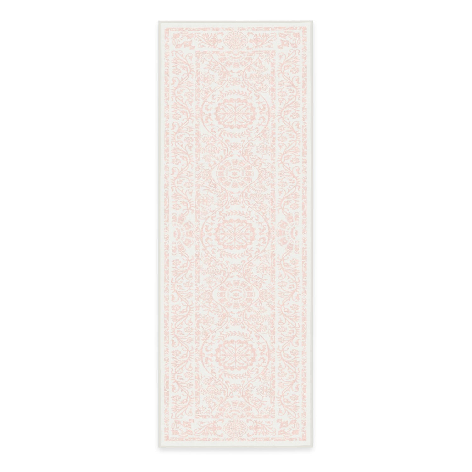 RUGGABLE Washable 2x3 Area Rug, Delphina Delft Blue, Premium Vintage Rugs for Living Room, Bedroom, Kitchen, Office, Classroom with Gripper Non Slip Pad