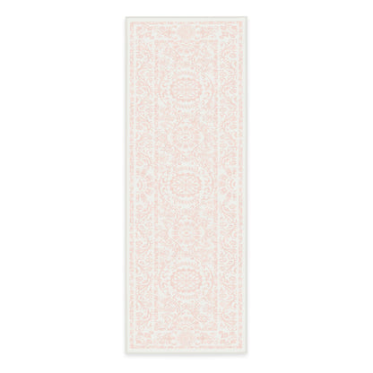RUGGABLE Washable 2x3 Area Rug, Delphina Delft Blue, Premium Vintage Rugs for Living Room, Bedroom, Kitchen, Office, Classroom with Gripper Non Slip Pad