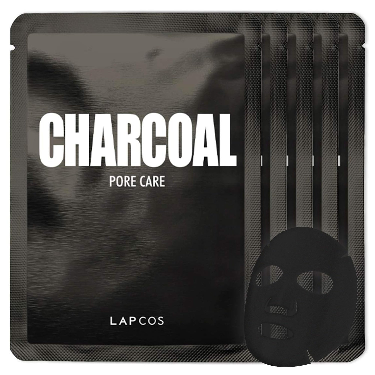 LAPCOS Pearl Sheet Mask, Daily Face Mask with Probiotics to Brighten and Clarify Skin, Korean Beauty Favorite, 5-Pack