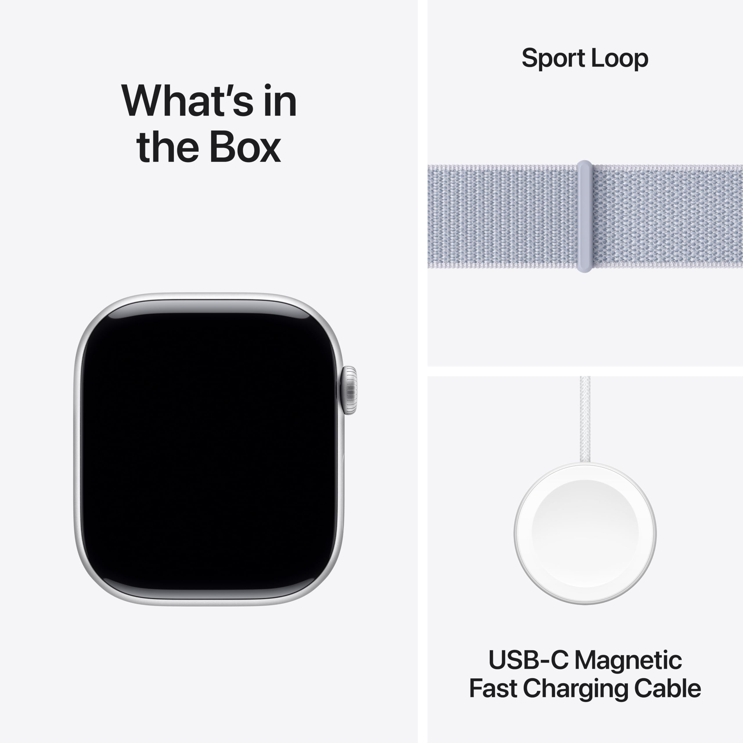 Apple Watch Series 10 [GPS 46mm] Smartwatch with Jet Black Aluminium Case with Black Sport Band. Fitness Tracker, ECG App, Always-On Retina Display, Water-Resistant