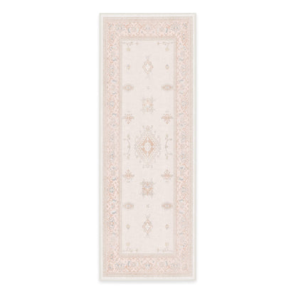 RUGGABLE – Verena Dark Wood – Machine Washable Runner Rug – Pet &amp; Child Friendly – Stain &amp; Water Resistant – Non-Slip – 2.5&
