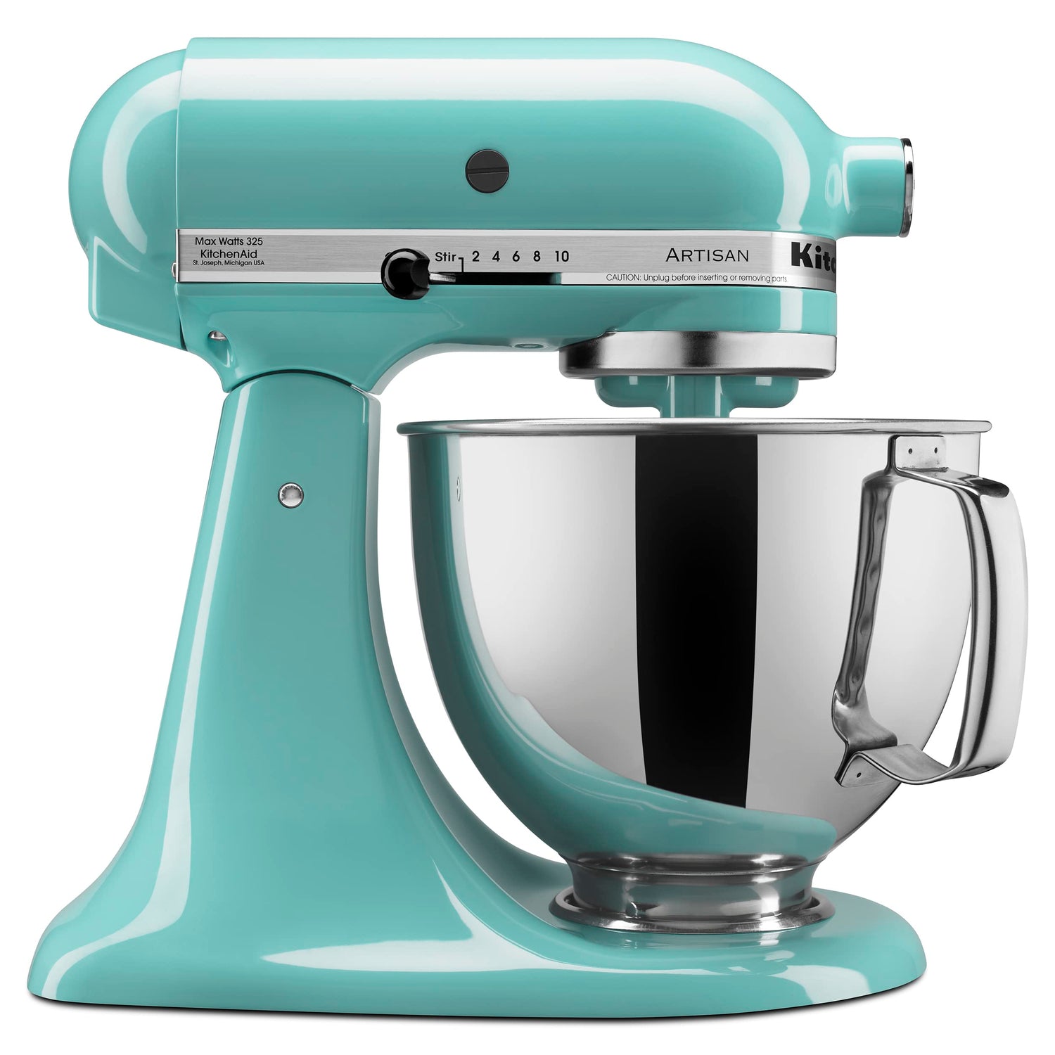 KitchenAid Artisan Series 5-Quart Tilt-Head Stand Mixer, Almond Cream, KSM150PSAC