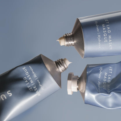 Summer Fridays Jet Lag Mask Mini - Hydrating Face Mask + Moisturizer - Made with Hyaluronic Acid, Niacinamide, Glycerin + Antioxidants - Helps Nourish Skin for a Renewed + Radiant Complexion (1 Oz)