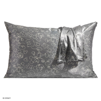 Kitsch Satin Pillowcase with Zipper for Hair &amp; Skin, Softer Than Silk Pillow Cases Queen, Smooth Pillow Covers, Machine Washable, Wrinkle-Free, Cooling Satin Pillow Cases Standard Size 19&quot;x26&quot;, Ivory
