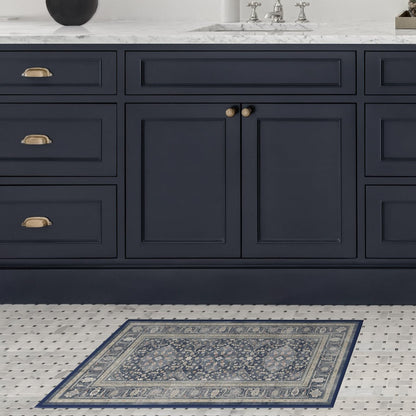 RUGGABLE – Alessia Dark Wood – Machine Washable Area Rug – Pet &amp; Child Friendly – Stain &amp; Water Resistant – Non-Slip – 5&