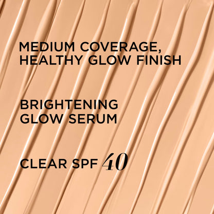 IT Cosmetics CC+ Nude Glow Lightweight Foundation + Glow Serum with SPF 40 - With Niacinamide, Hyaluronic Acid &amp; Green Tea Extract - 1.08 fl oz