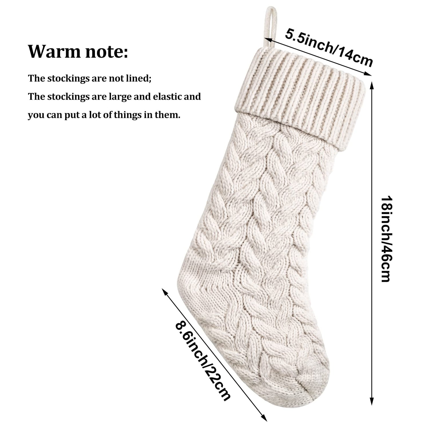 Knit Christmas Stockings Xmas