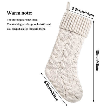 Knit Christmas Stockings Xmas