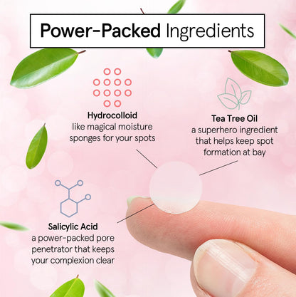grace &amp; stella Pimple Patches For Face (Round, 36 Count) - Hydrocolloid Acne Patches for Face - Dermatologist Tested, Vegan, Cruelty-Free