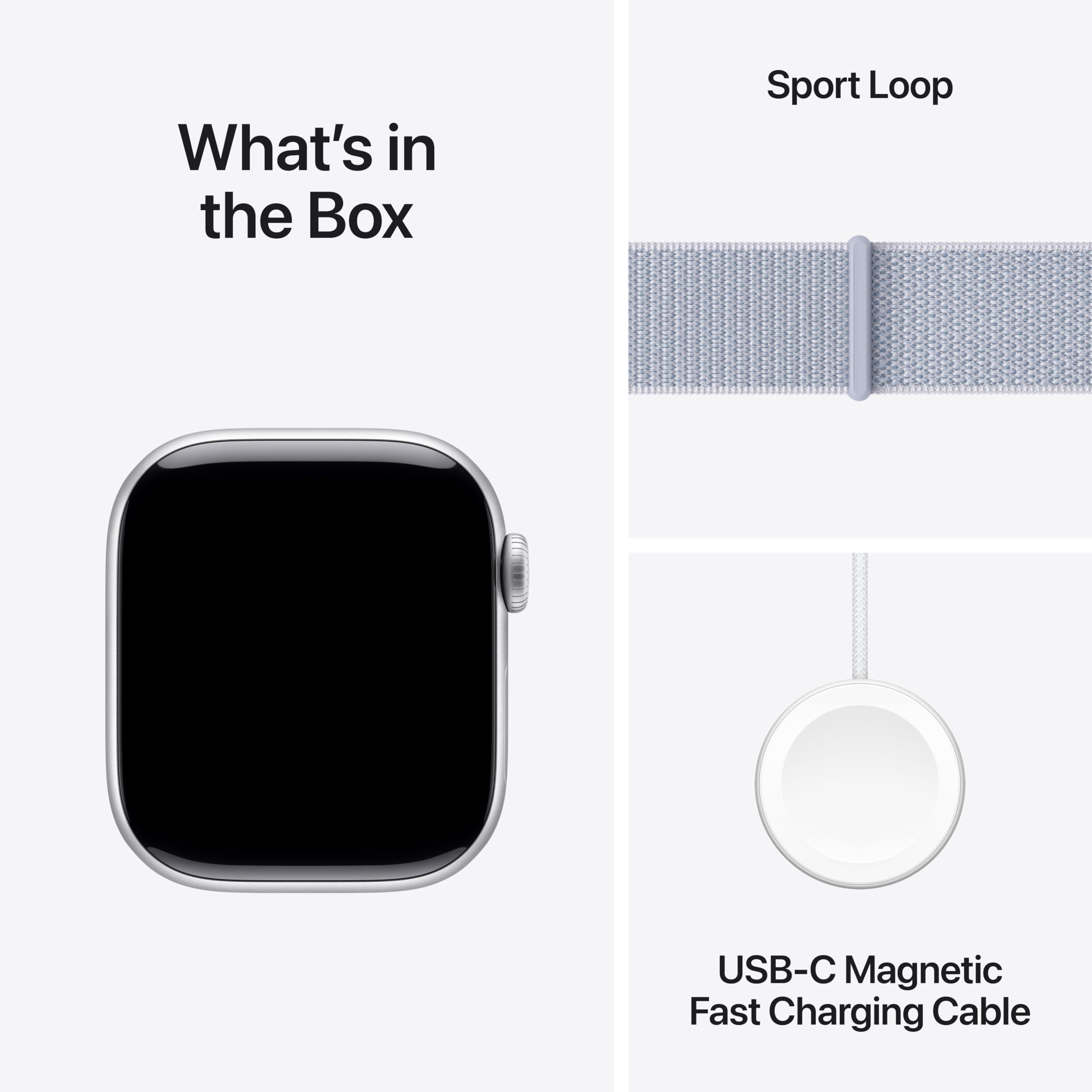 Apple Watch Series 10 [GPS 46mm] Smartwatch with Jet Black Aluminium Case with Black Sport Band. Fitness Tracker, ECG App, Always-On Retina Display, Water-Resistant