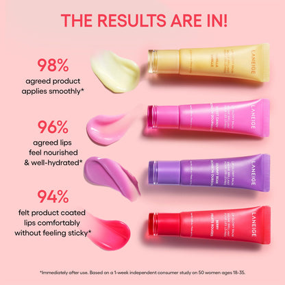 LANEIGE Lip Glowy Balm Hydrate, Glossy, Lightweight, Moisturize &amp; Tint with Shea Butter