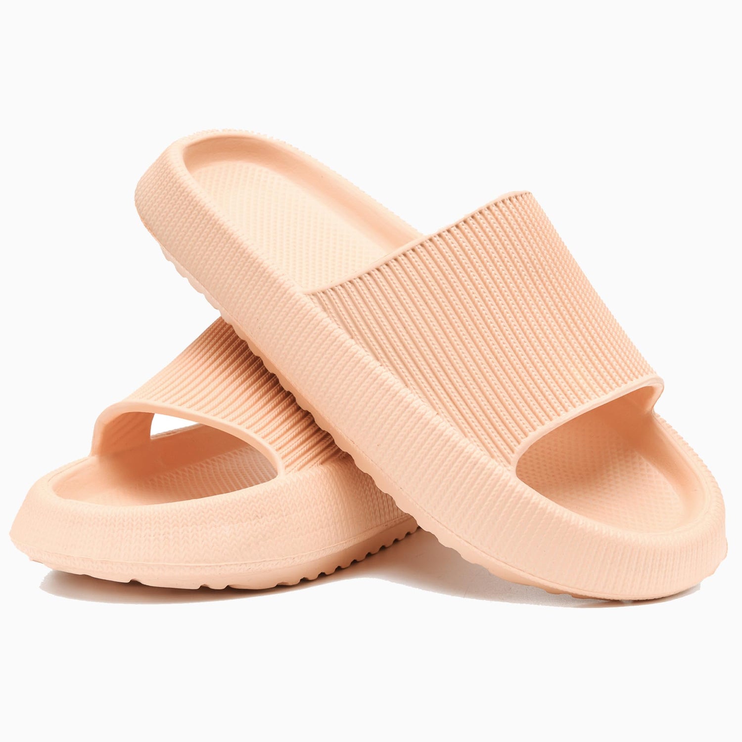 rosyclo Cloud Slippers for Women and Men, Pillow House Slippers Shower Shoes Indoor Slides Bathroom Sandals, Ultimate Comfort, Lightweight, Thick Sole, Non-Slip, Easy to Clean