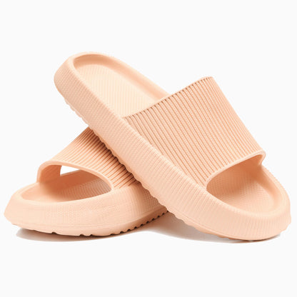 rosyclo Cloud Slippers for Women and Men, Pillow House Slippers Shower Shoes Indoor Slides Bathroom Sandals, Ultimate Comfort, Lightweight, Thick Sole, Non-Slip, Easy to Clean