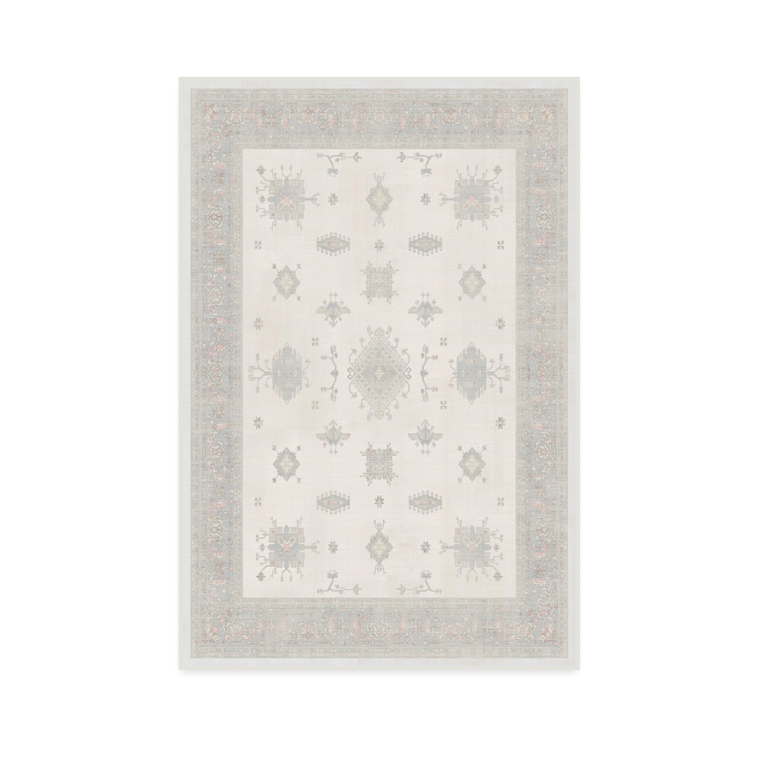 RUGGABLE – Verena Dark Wood – Machine Washable Runner Rug – Pet &amp; Child Friendly – Stain &amp; Water Resistant – Non-Slip – 2.5&