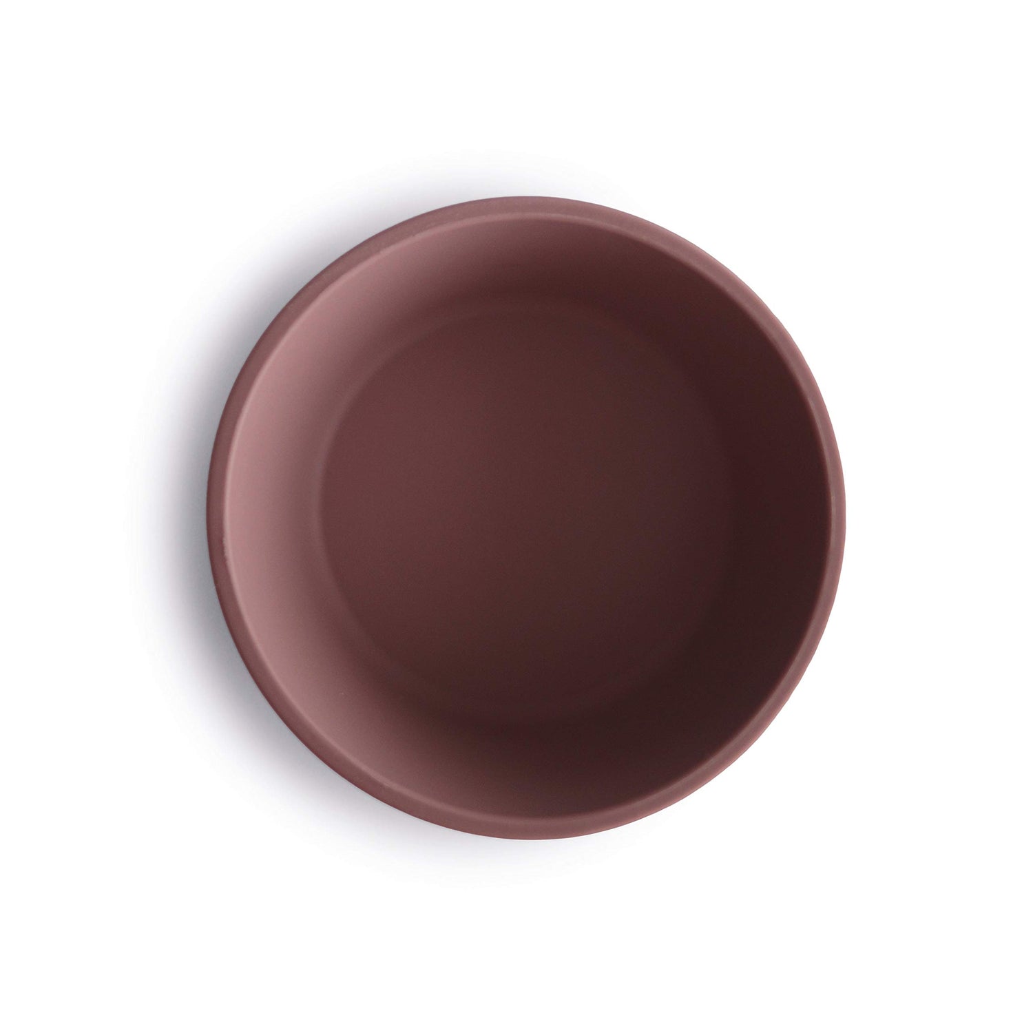 mushie Silicone Suction Bowl | BPA-Free Non-Slip Design (Ivory)
