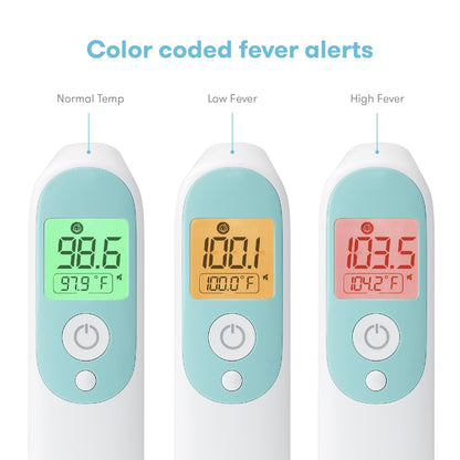 U.S Only | Frida Baby Thermometer, 3-in-1 Infrared Thermometer for Ear, Forehead &amp; Touchless, FSA/ HSA Eligible Fever Thermometer for Baby, Infants ,Toddlers, Kids &amp; Adults