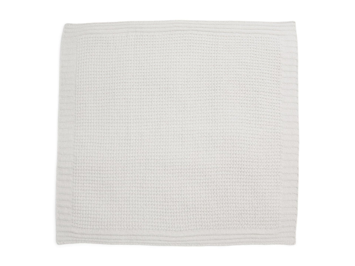 Barefoot Dreams CozyChic Lite Baby Receiving Blanket, Moonbeam, 30&quot;x30&quot;