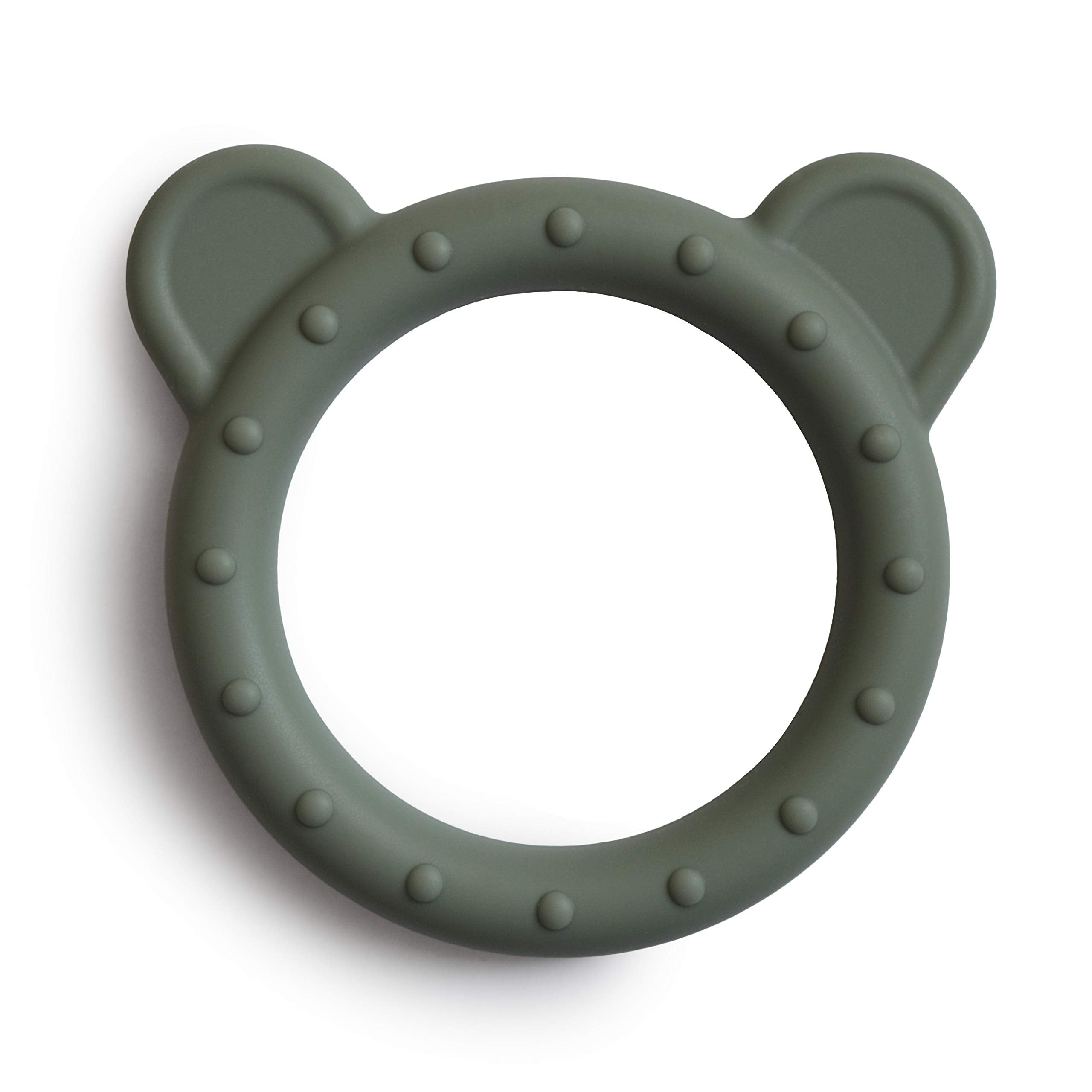 mushie Silicone Baby Teether Toy | Bunny