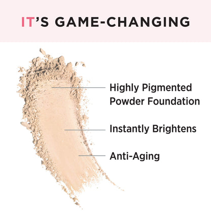 IT Cosmetics Celebration Foundation Illumination - Full-Coverage, Anti-Aging Powder Foundation - Blurs Pores, Wrinkles &amp; Imperfections - 0.3 oz