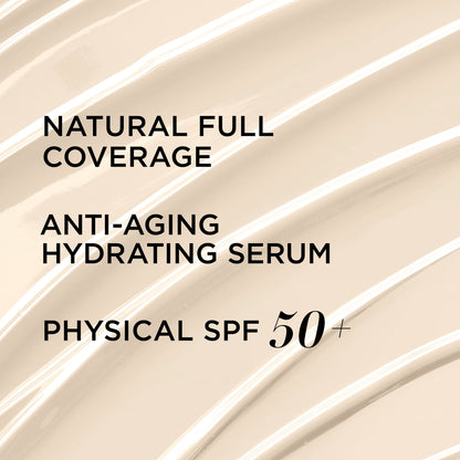 IT Cosmetics Your Skin But Better CC+ Cream - Color Correcting Cream, Full-Coverage Foundation, Hydrating Serum &amp; SPF 50+ Sunscreen - Natural Finish - 1.08 fl oz
